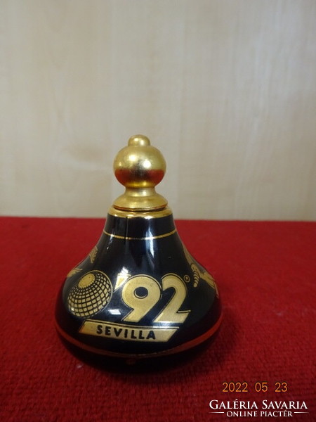 Italian porcelain perfume holder with Seville 1992 inscription. He has! Jókai.