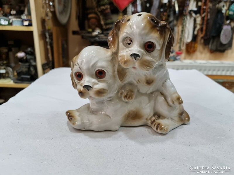 Old german porcelain dog