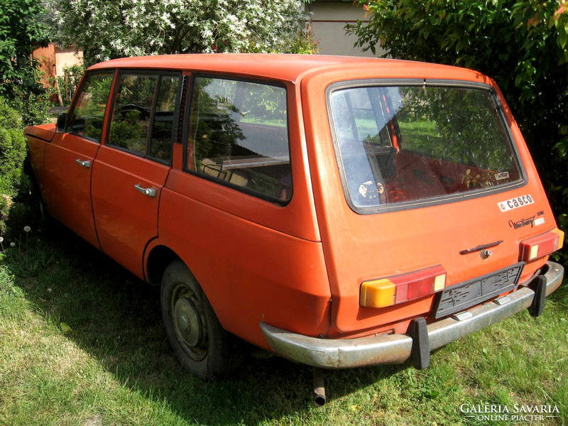 WARTBURG 353W TOURIST 1979 EREDETI ALKATRÉSZEKKEL ,ELSŐ TULAJDONOSTÓL