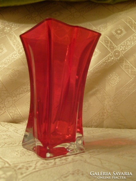 Art deco ruby vase rarity.