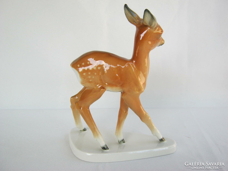 Volkstedt porcelain deer stag