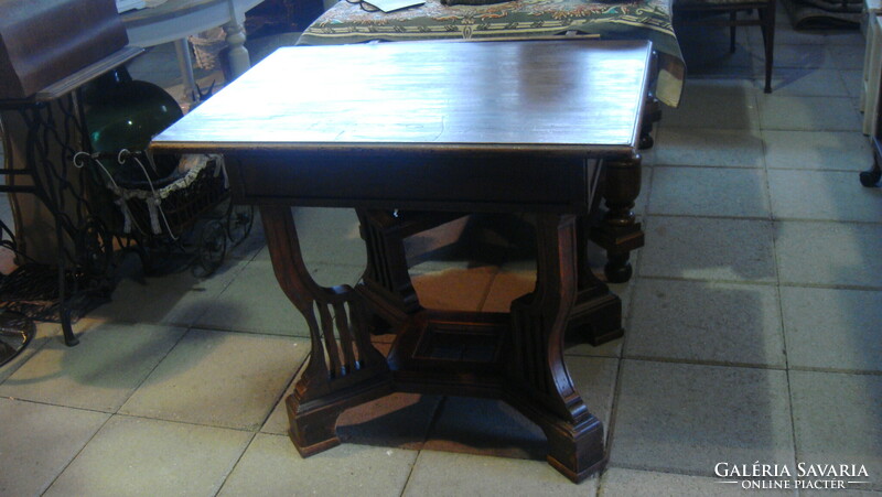 Art Nouveau table 100 years old in good condition.