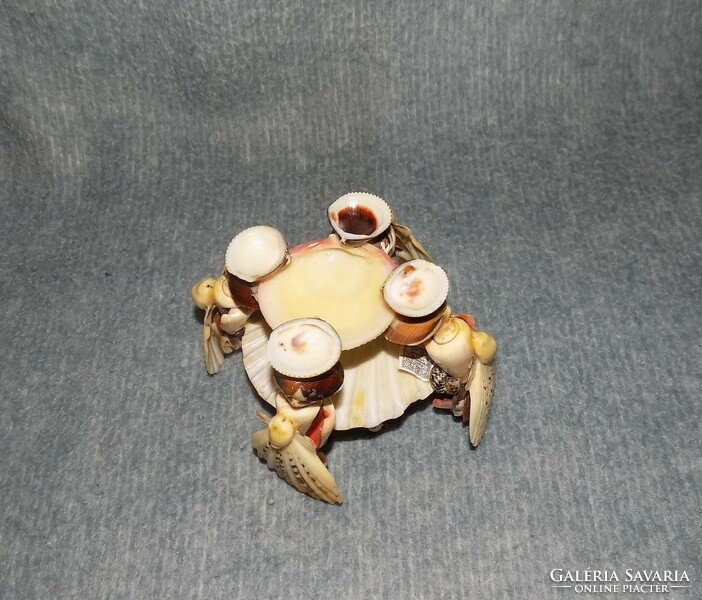 Playing cards with frogs from seashells - coca cola