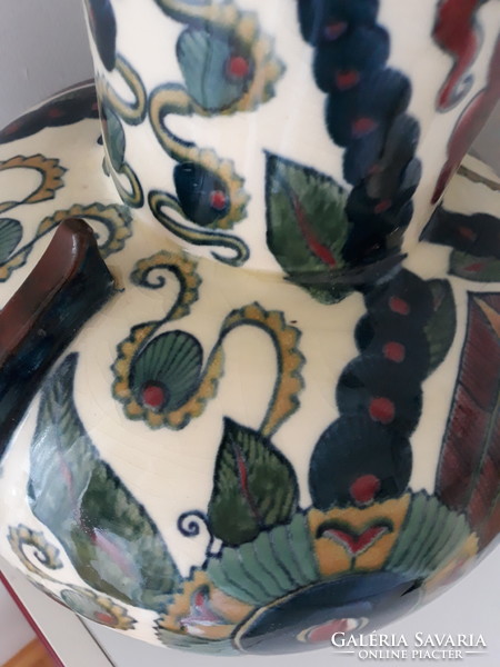 ZSOLNAY váza- hatalmas 1878-ból