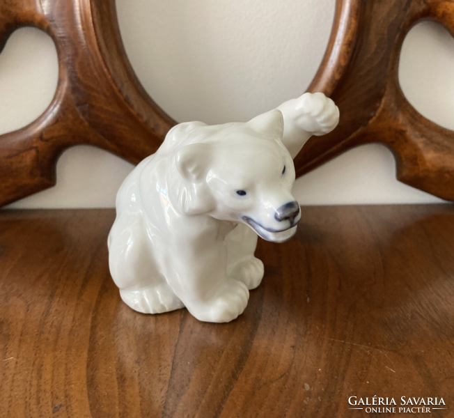 Royal copenhagen polar bear sorry figure