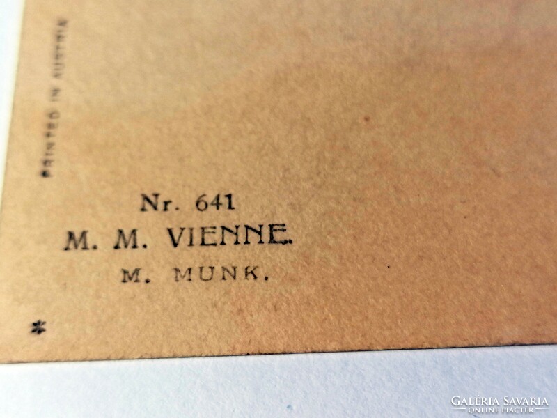 M. M. Vienne, litho, griffin postcard 233.