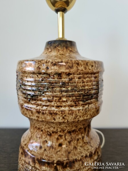 Zsolnay pirogránit asztali lámpa-30cm