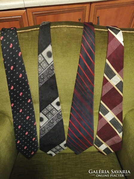 42 pcs, in one: ties from 1955-'80s