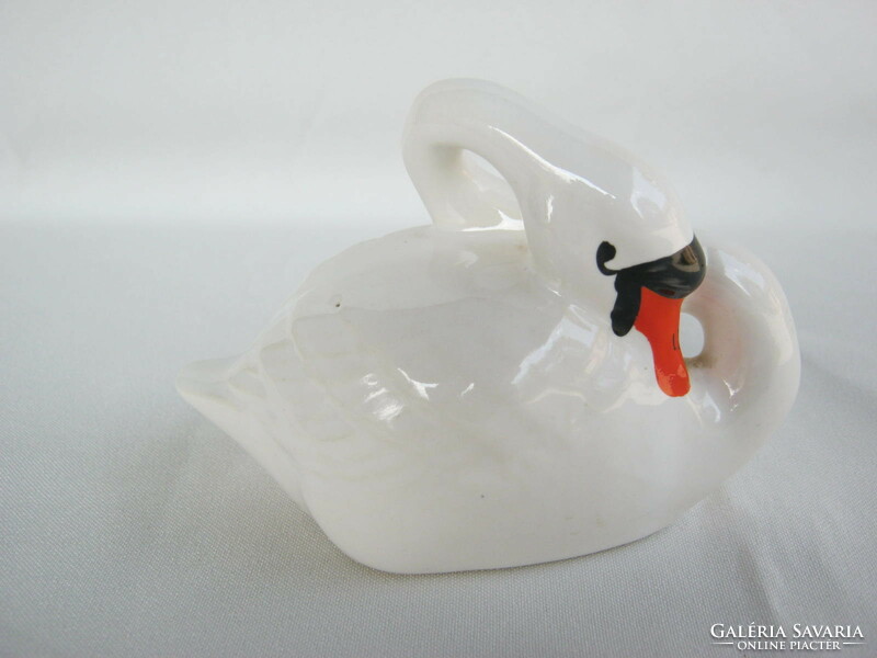 Porcelain swan