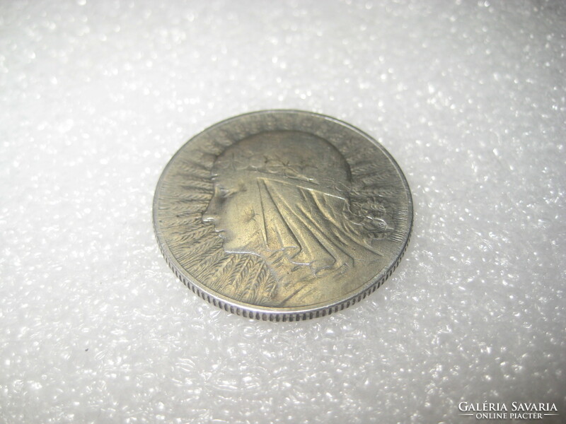 5 Zloty 1933 anjou hedvig, jadviga, 750 silver, 28 mm, 12 gr