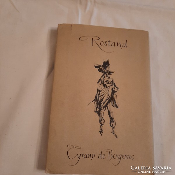 Rostand: Cyrano de Bergerac Dráma öt felvonásban Európa Könyvkiadó 1963
