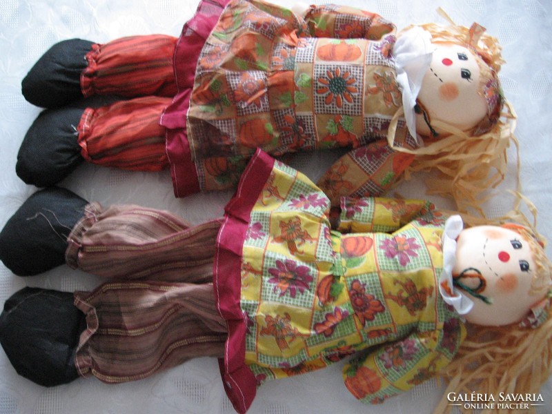 Craft rag doll twin couple