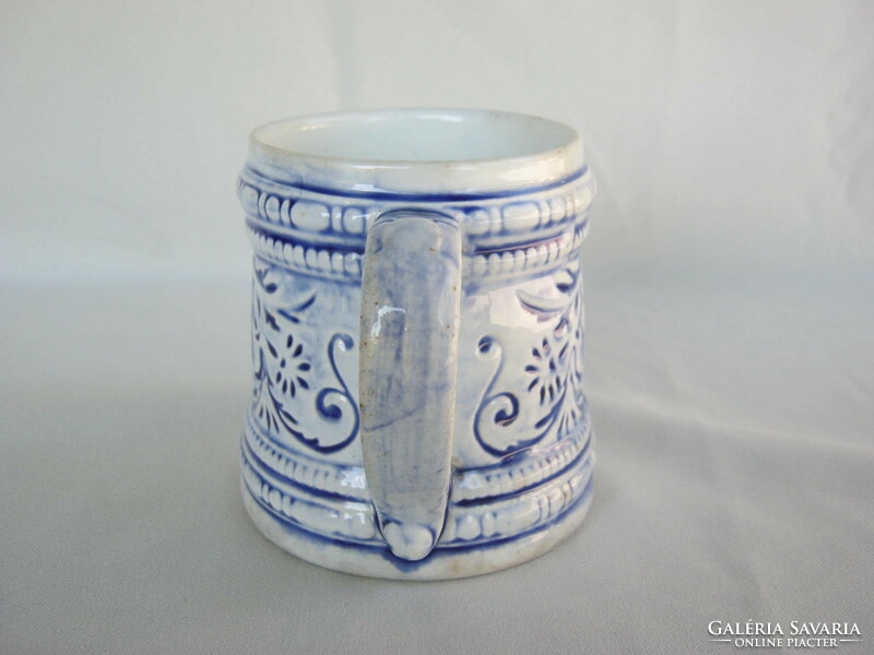 Granite kkkp old marked ceramic jar mug