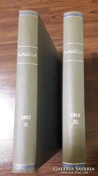 Rakéta magazin 1987-1988 közötti kiadásai