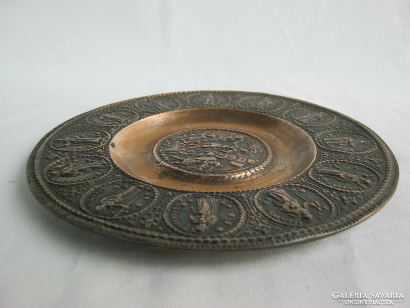 Bronze wall bowl religious themed wall decoration
