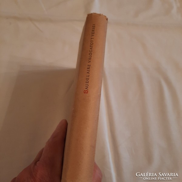 Baudelaire válogatott versei Corvina Kiadó  Kétnyelvű Klasszikusok sorozat 1957