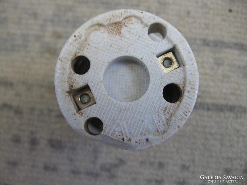 Old porcelain socket