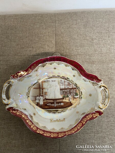 Carlsbad “sprudel” porcelain serving bowl a17