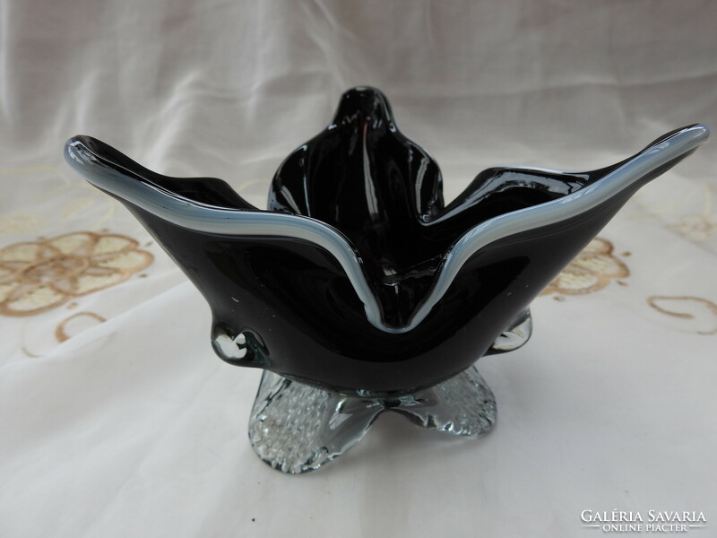 Murano glass goblet vase