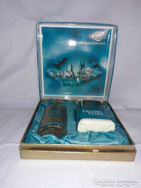 Original 4711 cologne and soap box