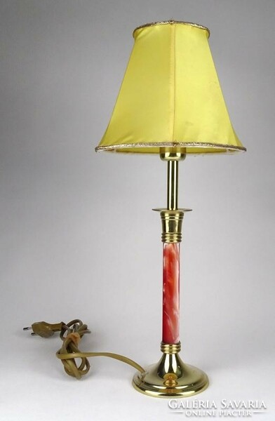 1J043 copper body small table lamp 38 cm