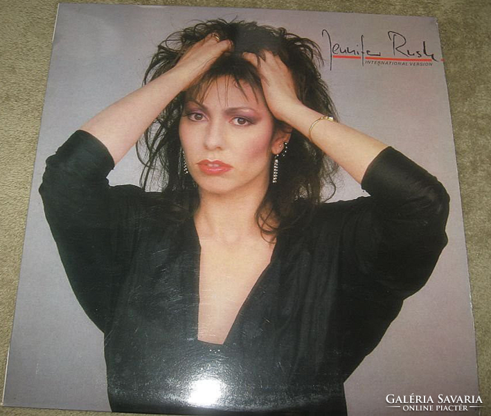 MINTAPÉLDÁNY JENNIFER RUSH : INTERNATIONAL VERSION  magyar 1985 bakelit lemez