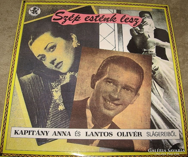 Sample will be a nice evening / Captain Anna and Oliver Lantos Hungarian 1990 vinyl record