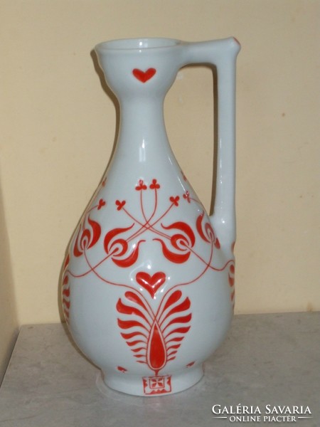 Zsolnay rare trace pattern vase.