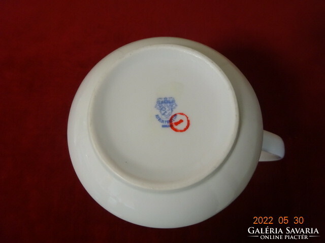 Great Plain porcelain milk pourer - for tea set - with parsley pattern. He has! Jókai.