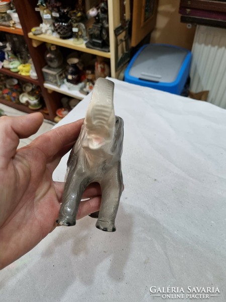 Old German porcelain elephant