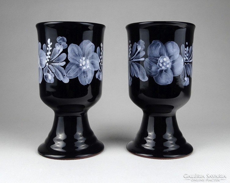 1J062 pair of old town cup ceramic cups 14 cm