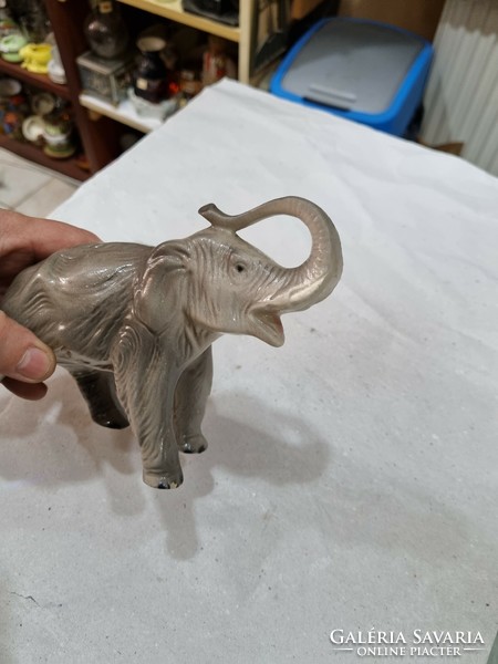 Old German porcelain elephant