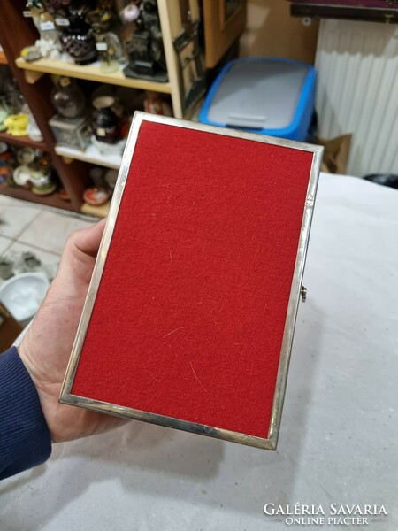 Old alpacca music box