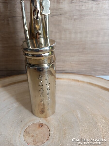 Kínai vízipipa.Rézötvözett c1920