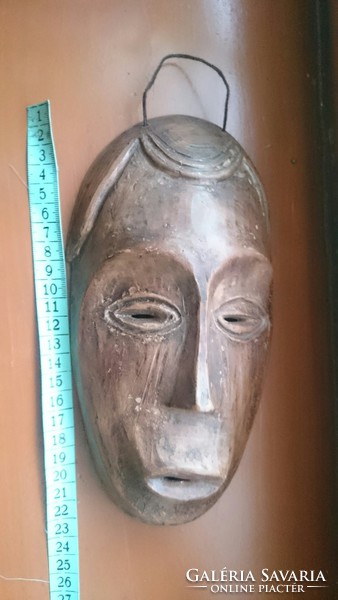 James l. Ceramics, marked face, mask, wall decoration