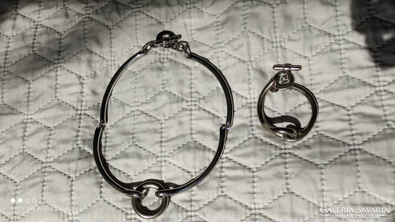 Agatha paris design bijou fashion chain bracelet jewelry set necklace and bracelet