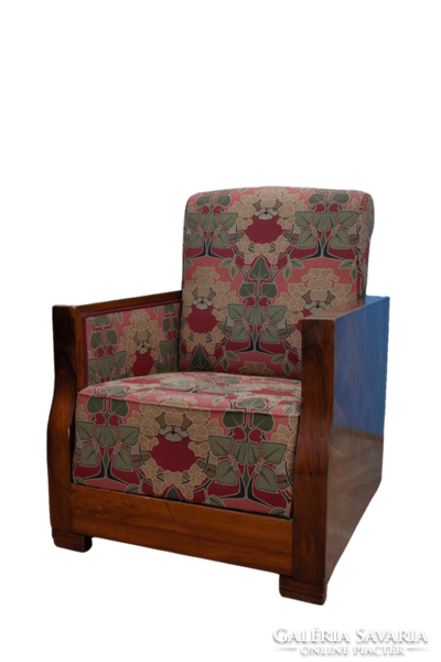French art deco armchair