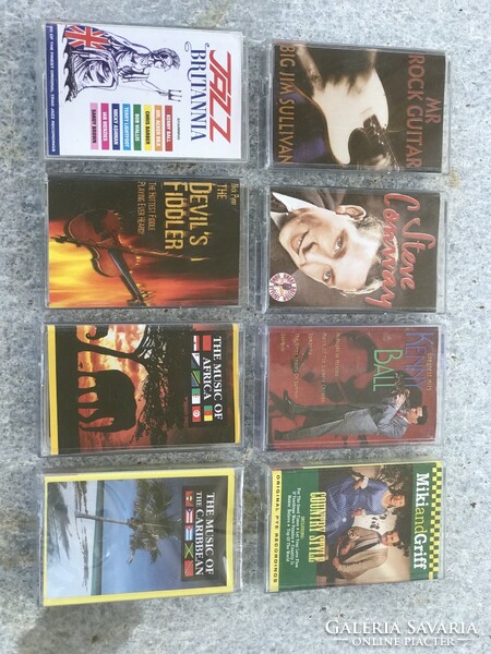 Pre-recorded cassettes