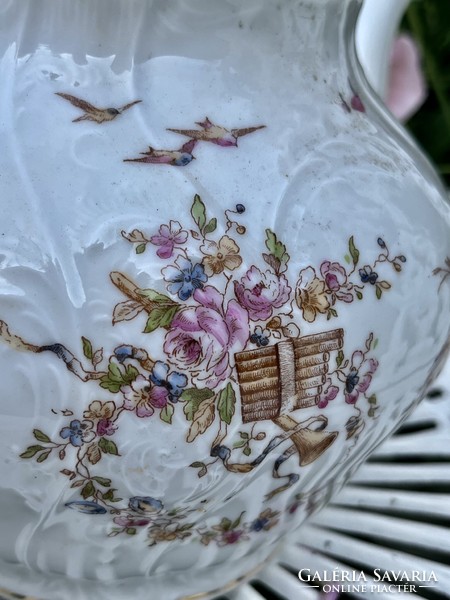 Art Nouveau schlaggenwald porcelain teapot