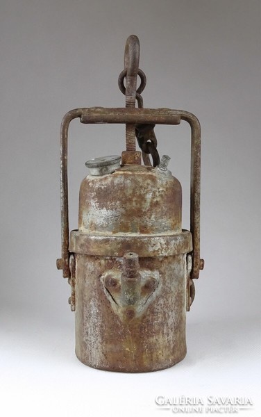 1J106 antique mining lamp carbide lamp