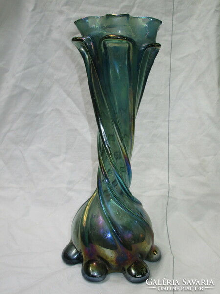 Eozinmázas üveg váza