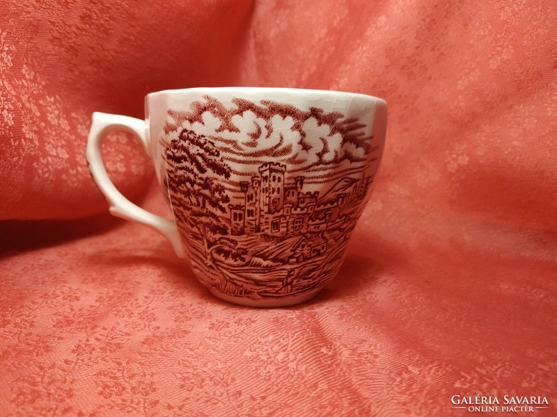 Scenic English porcelain cup for replacement