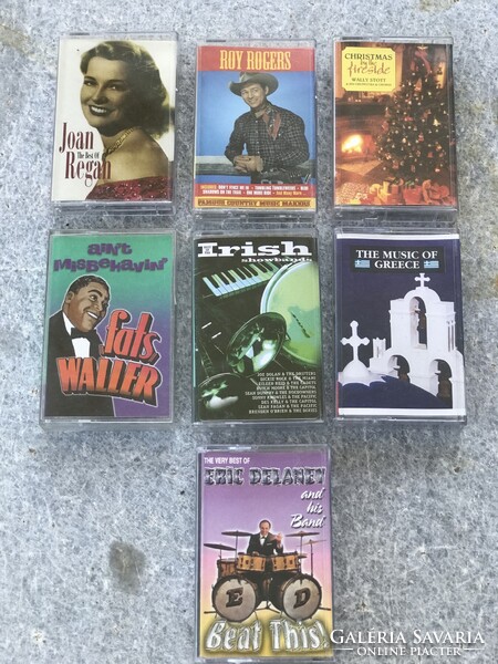 Pre-recorded cassettes