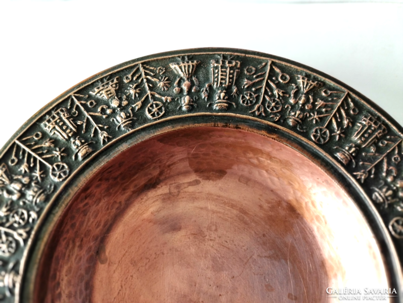 Crafts copper bowl