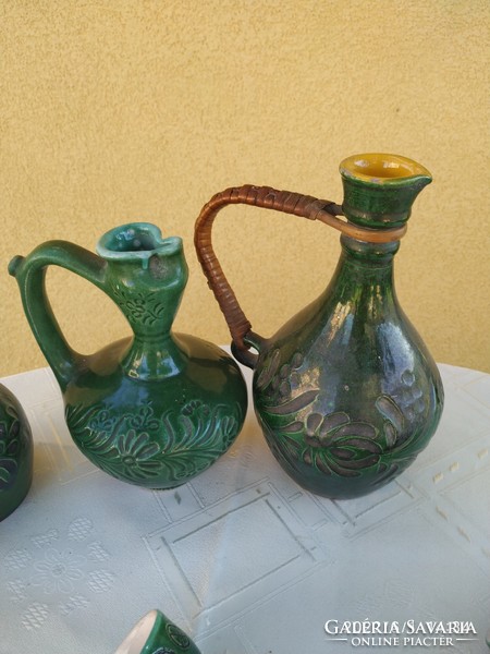 Ceramic jug, glass, mug for sale!
