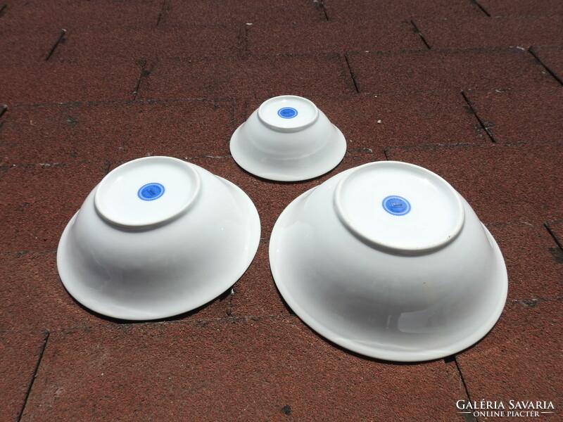 Onion pattern three-part bowl set - aml royal porcelain