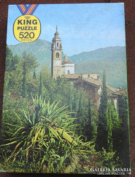 Vintage 520 piece king puzzle