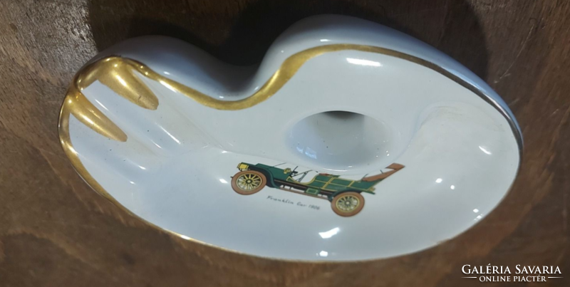 Franklin Car - 1906 - mintás porcelán hamutál