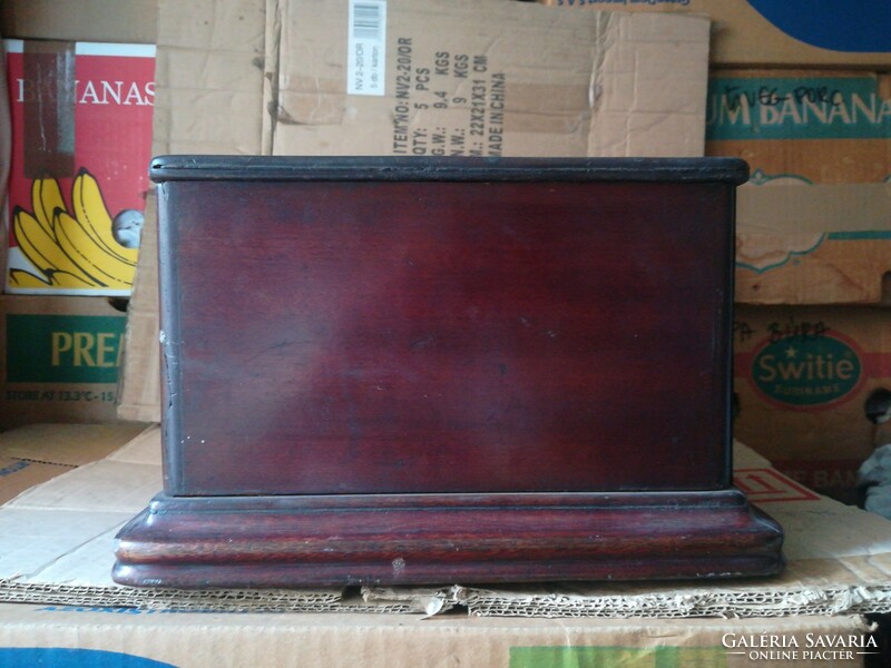 Antique gramophone box