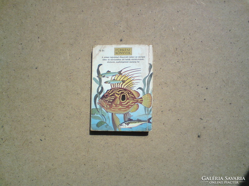 Old book 1990 fish - 
